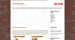 Desktop Screenshot of leedsdancecentre.co.uk